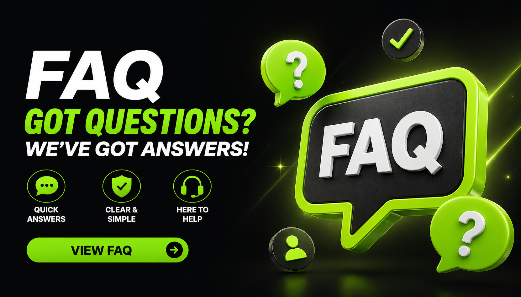 FAQ banner for Midnite Casino